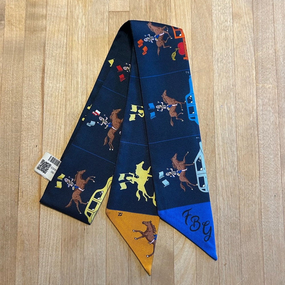 Hermès Parade Twilly Silk Scarf